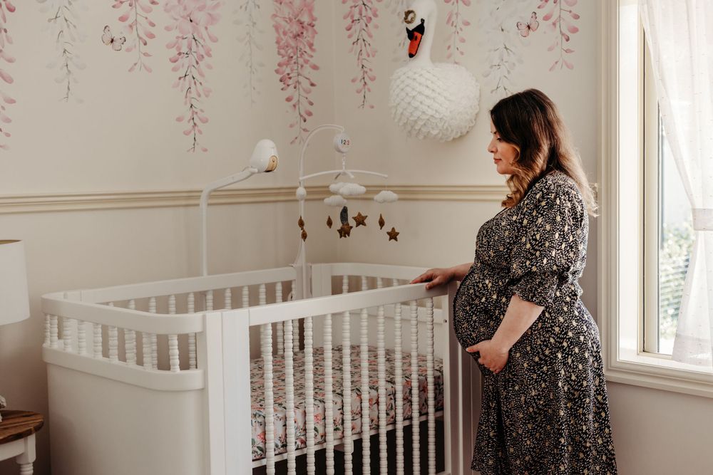 In-home maternity photography
