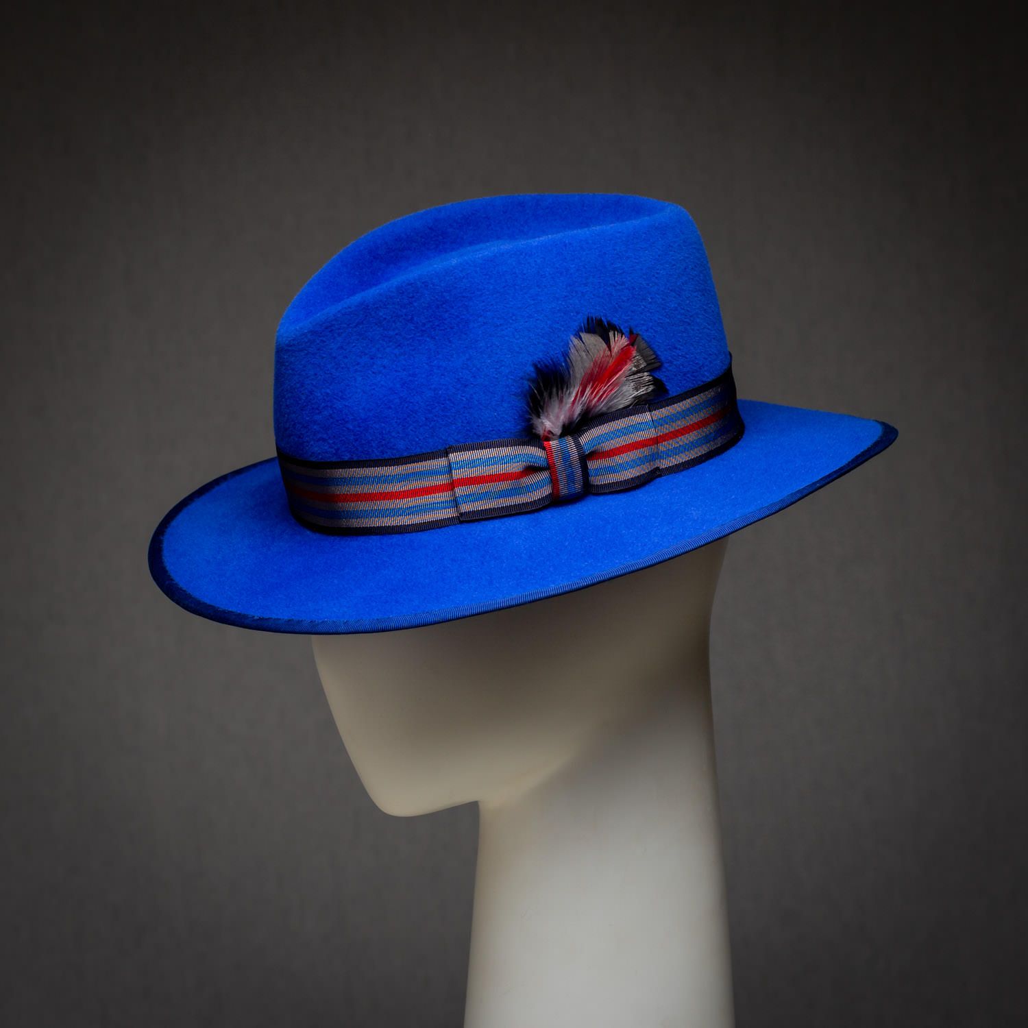 A product photography shot of a hand-made hat for an ecommerce website by Danny Loo