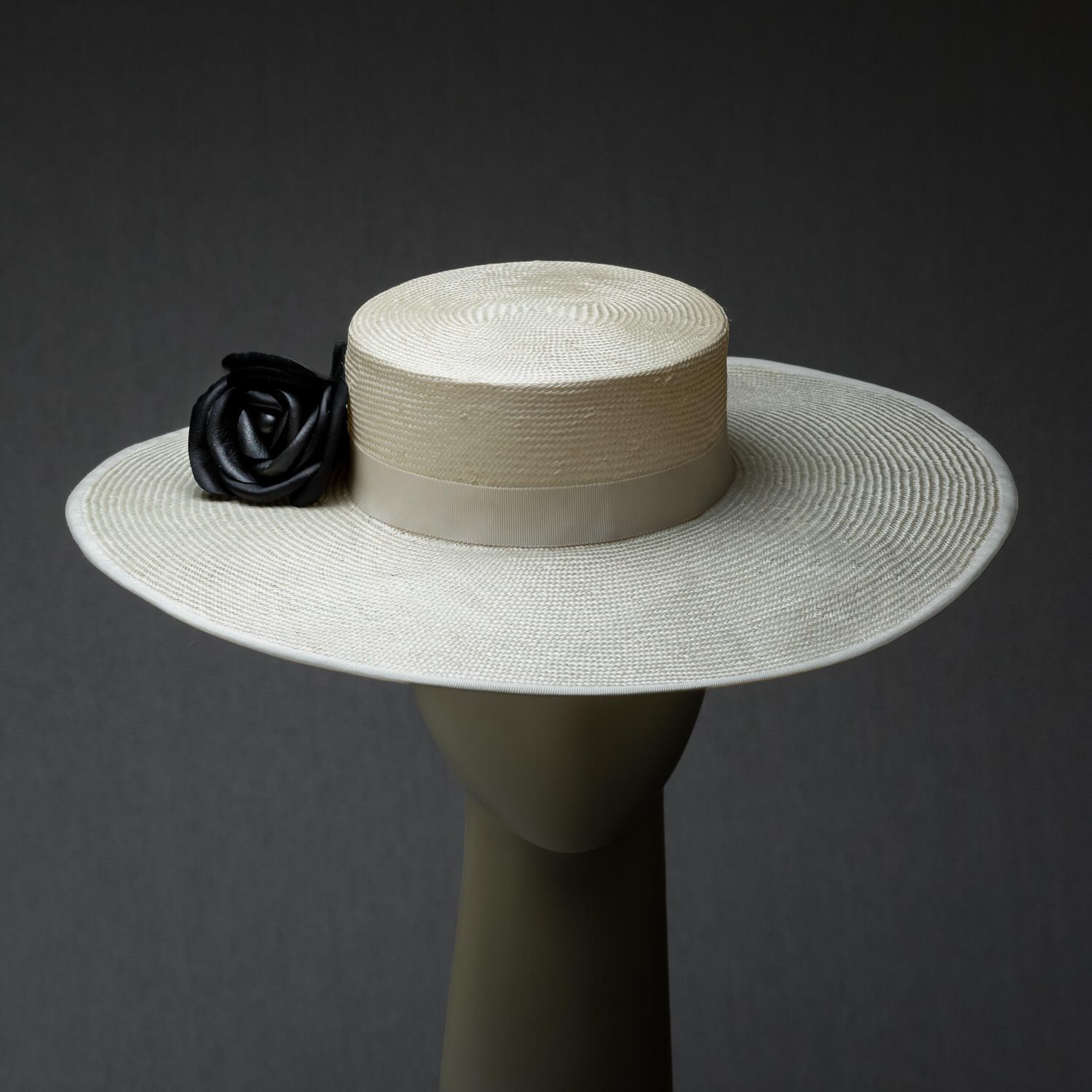 A product photography shot of a hand-made hat for an ecommerce website by Danny Loo