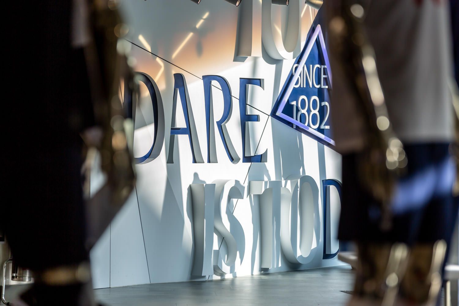 An interior photograph showing retail products in the Tottenham Hotspur retail store at the Tottenham Hotspur stadium