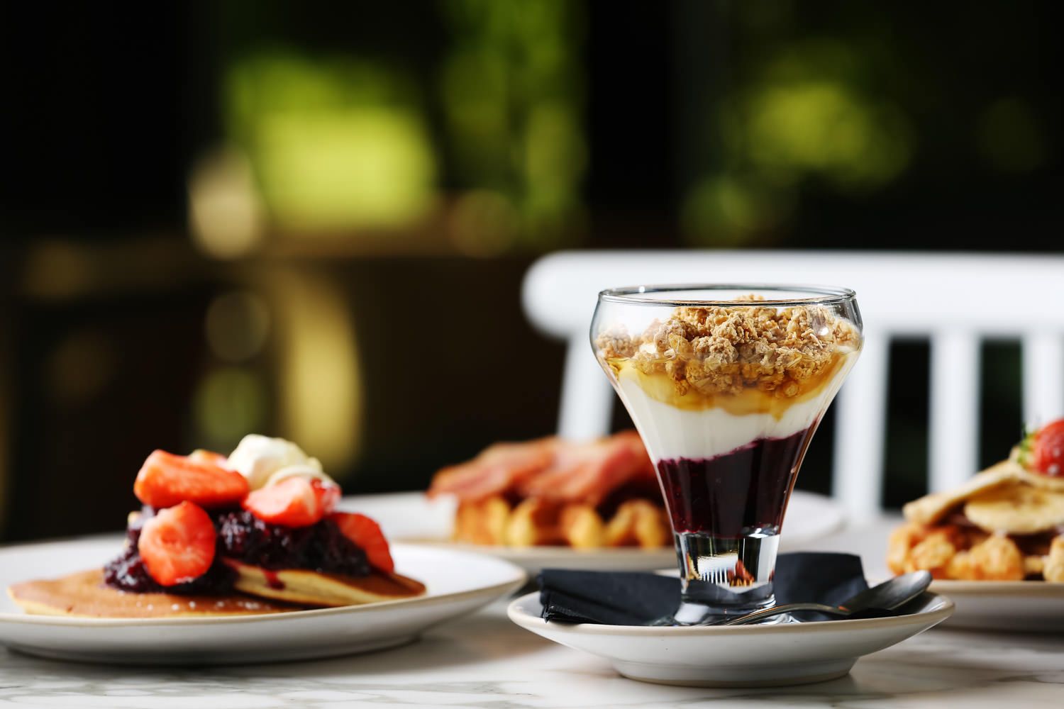 Food product shot of a restaurant's new menu by Danny Loo