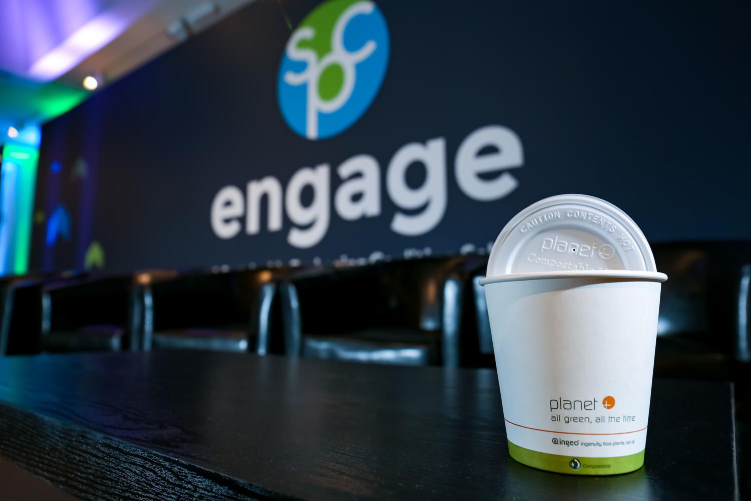 A product photograph of a recyclable cup by Danny Loo