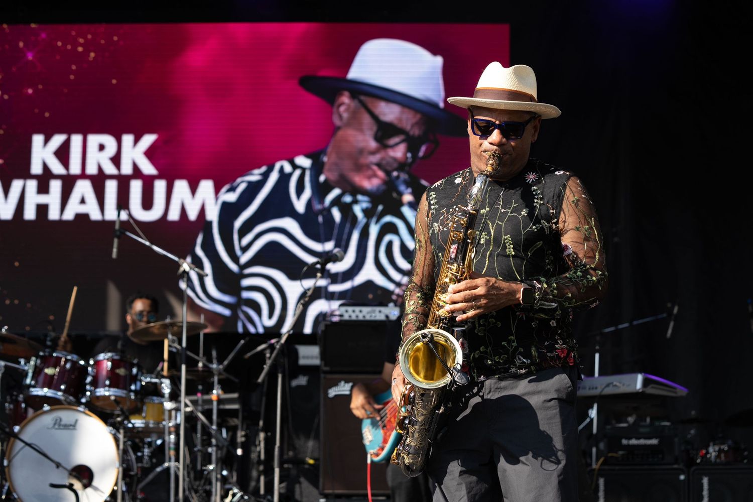 Remarkable saxophonist Kirk Whalum live performance in Richmond VA