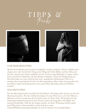 Little Moments Photography Schwangerschaft Welcome Guide