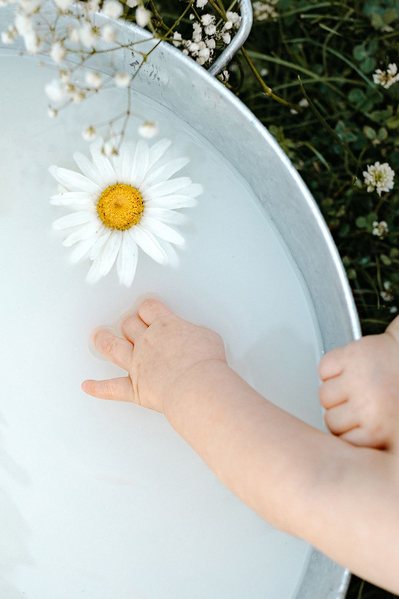 Milestone Photo Shoot - A Magical Milk Bath Adventure in Parma Heights, Ohio