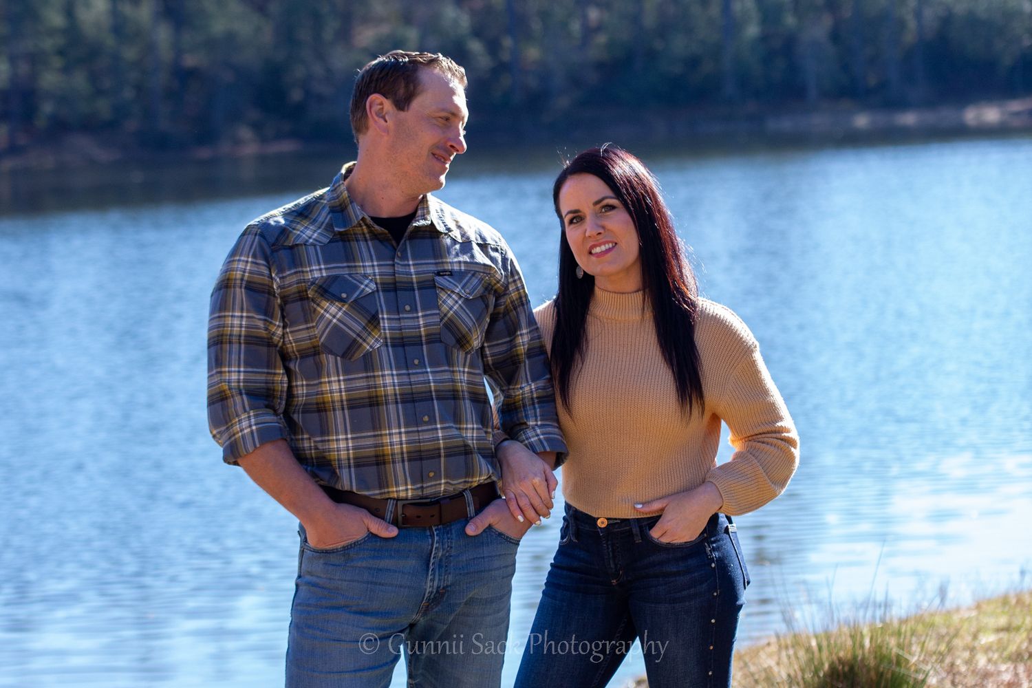 gunnii sack photography, lake tabeaud, pine grove ca, winter photos, lake photos, amador county