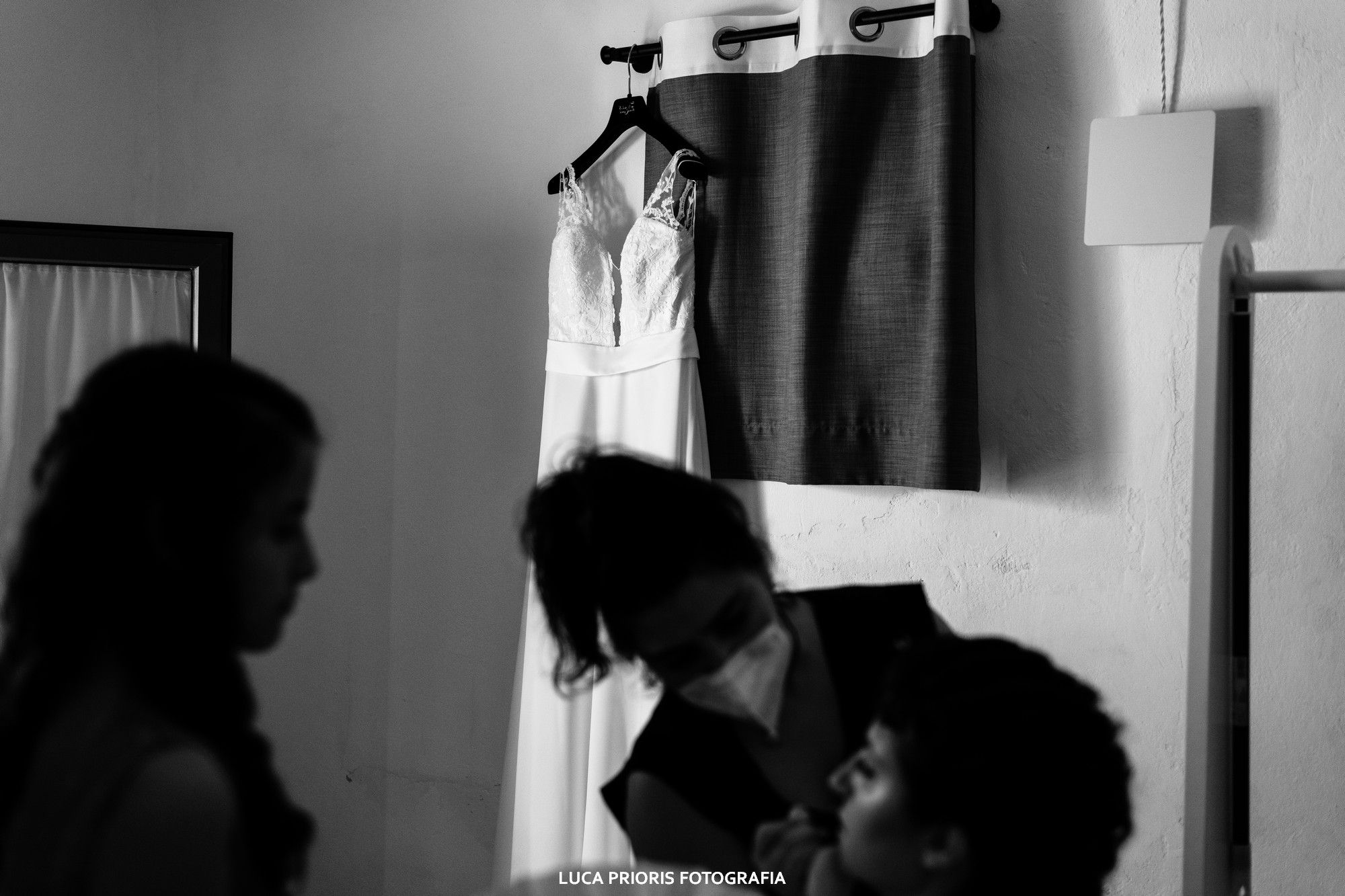 la sposa al trucco