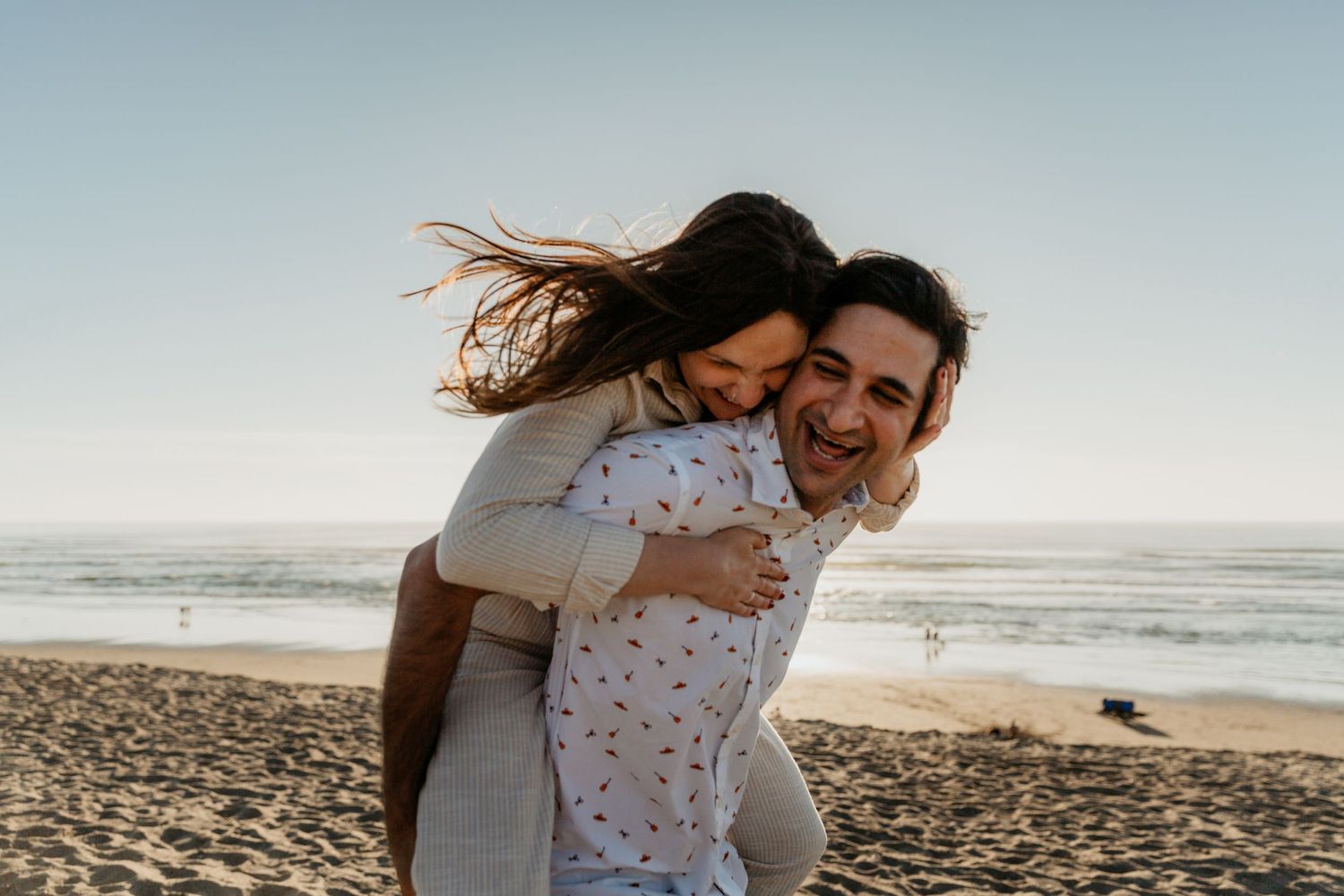 San Francisco Bay Area Beach Engagement Session