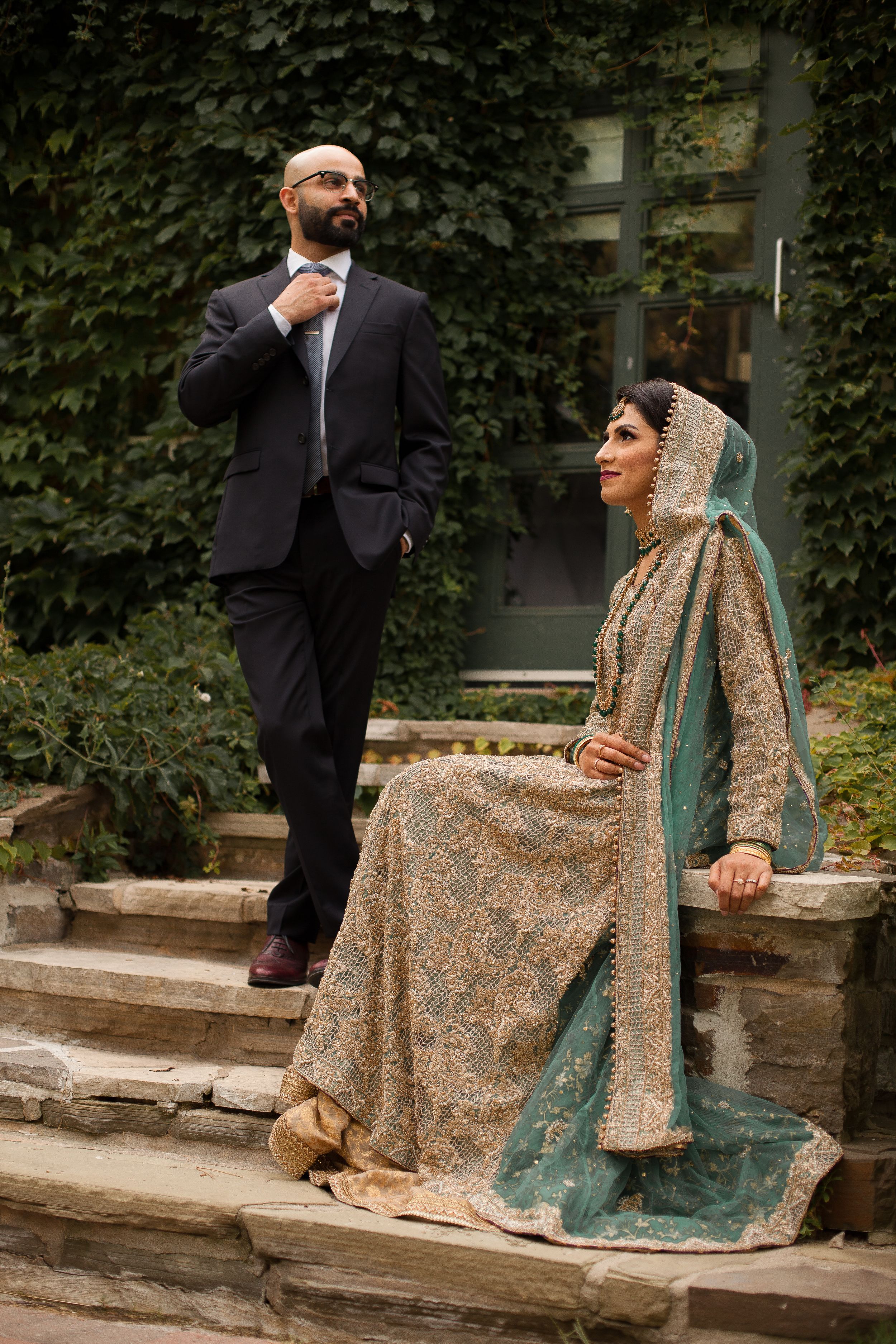 Pakistani Ismaili couple Wedding at Adamson estate in Mississauga ON