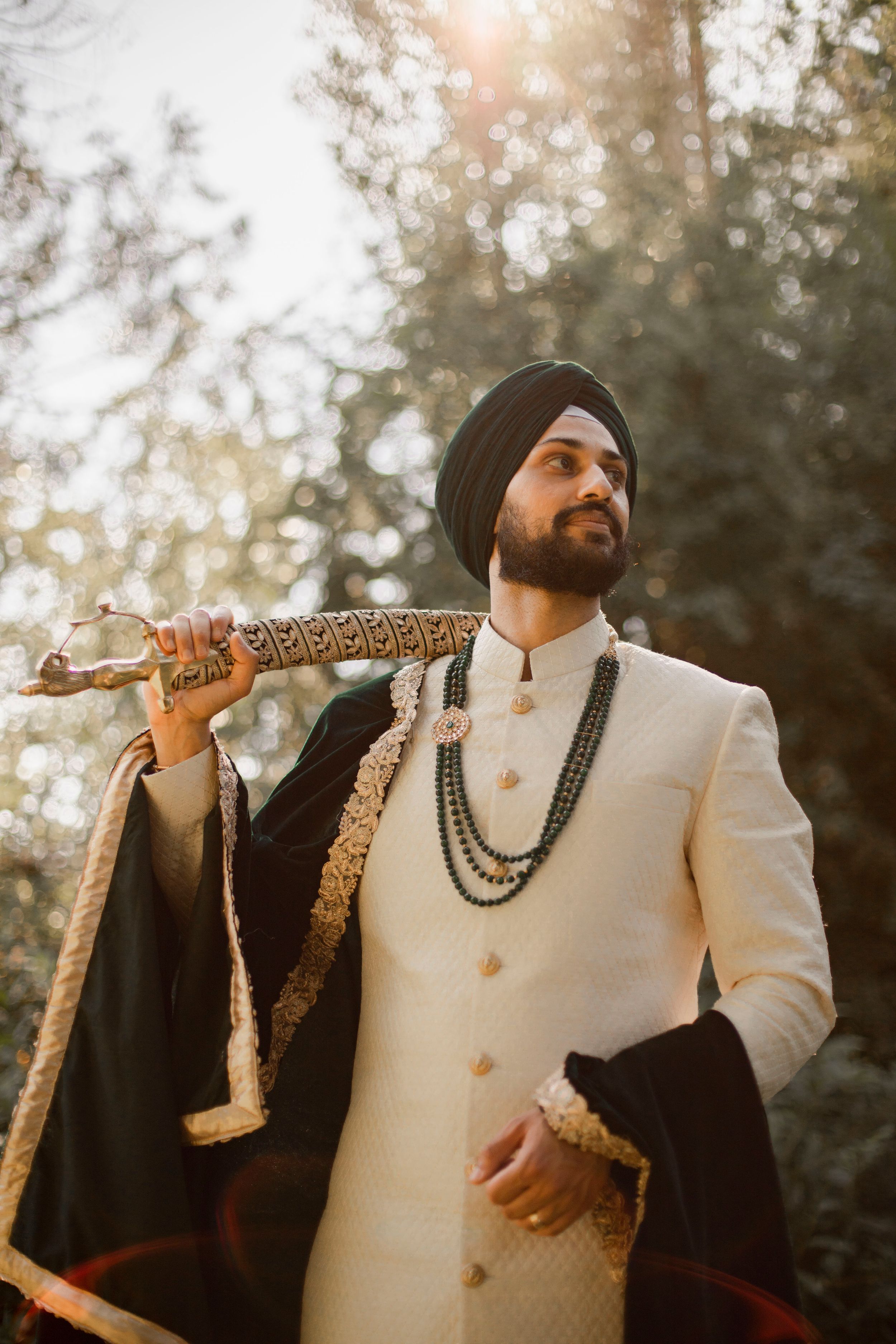 sikh Punjabi groom wedding in Vancouver at Campbell valley park in Surrey