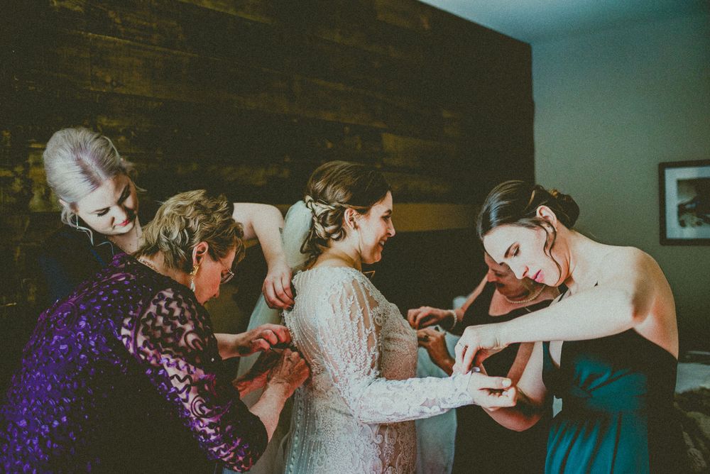 Canmore Wedding Elopement Photography Winter Mountain Photographer
