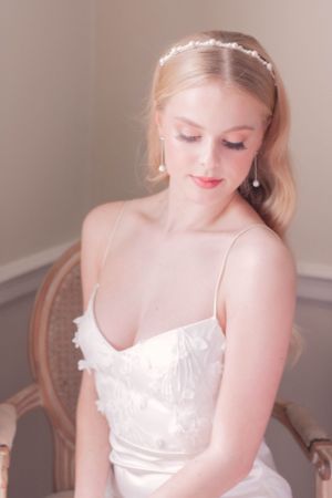 Findon place elegant and gracious bridal portrait fine art wedding photographer