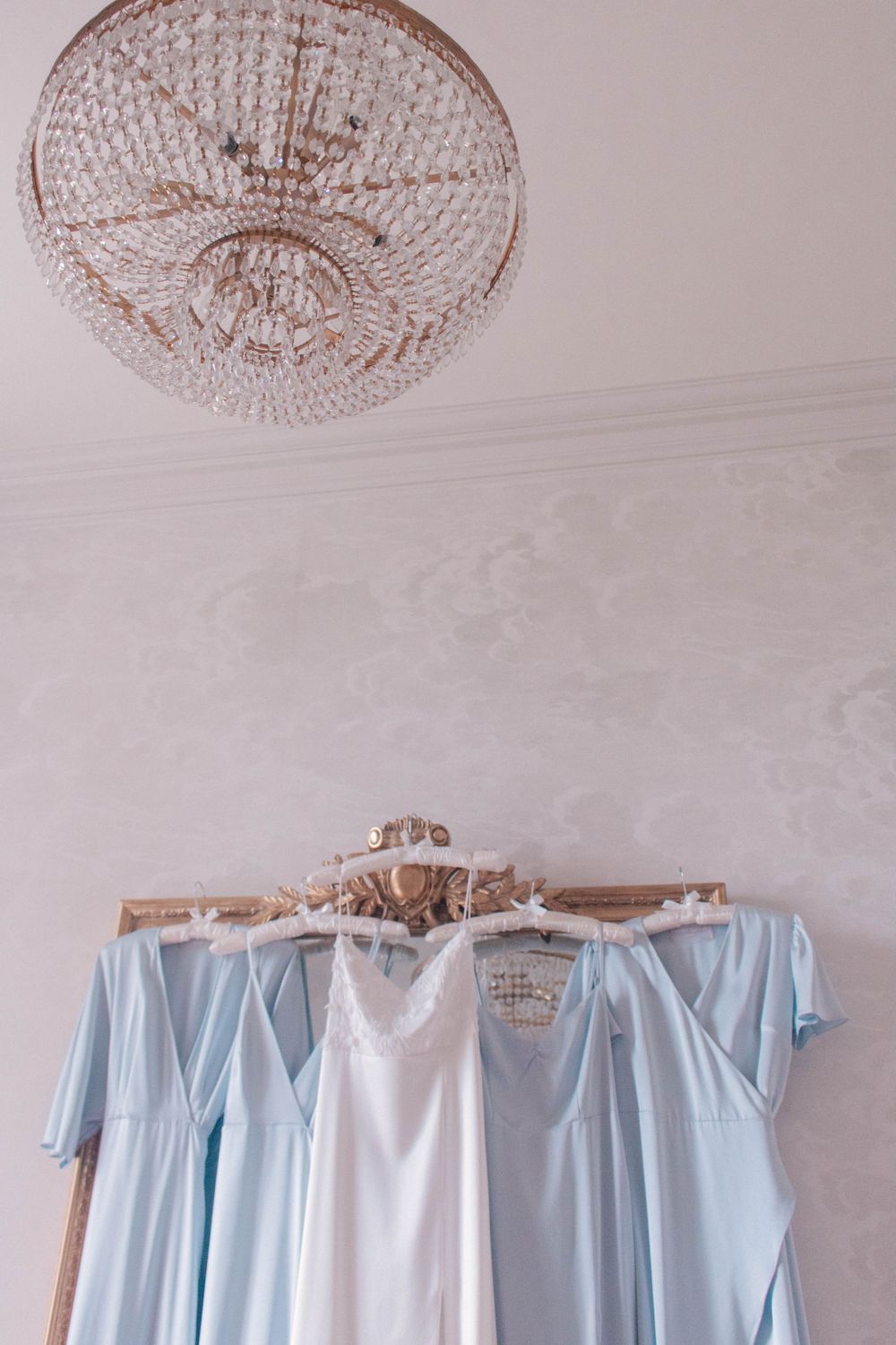 Findon place bridesmaids dress luxury wedding photographer Wedding Sparrow feature