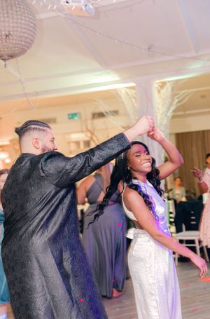 First dance as Mr and Mrs Manor by the lake wedding photographer