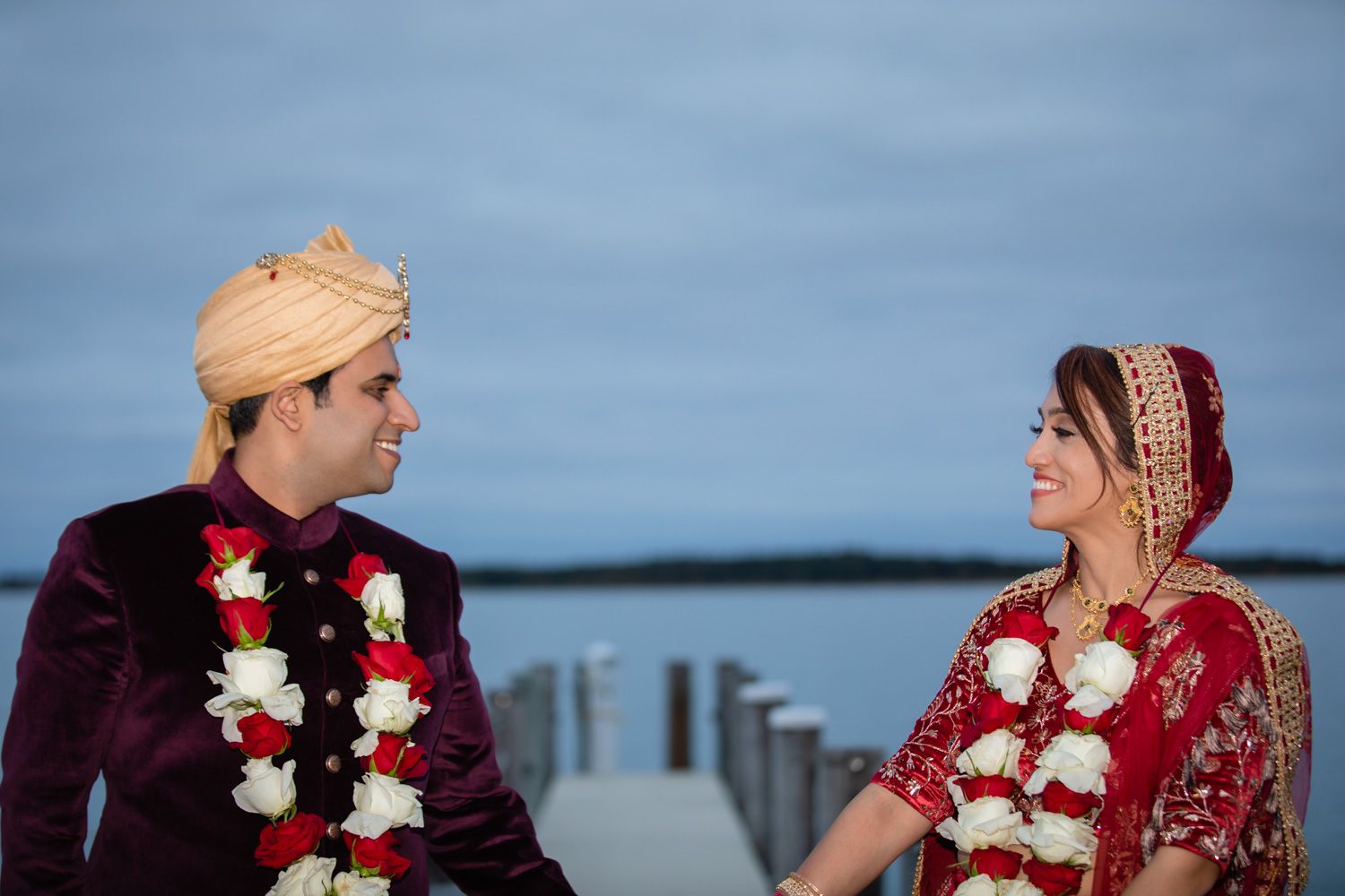 Bride and Groom for post wedding pctures - Long Island Wedding Photographer