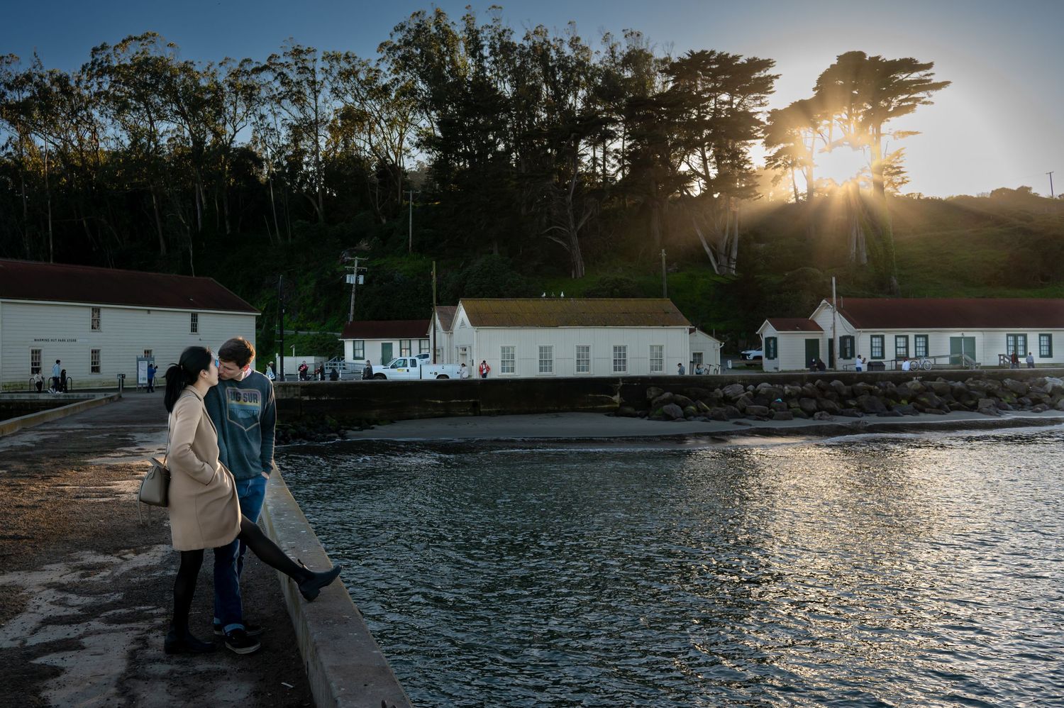Sunset at the golden gate bridge, a couples shoot is a must!  Let's go on an adventure.