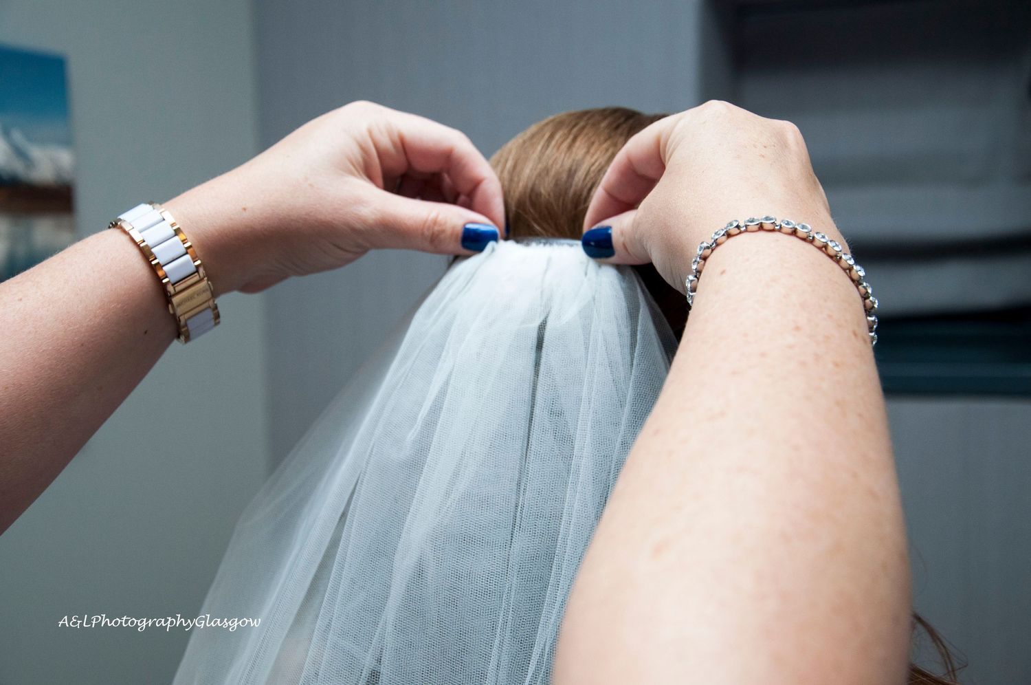 Bridal moments, Wedding, Glasgow wedding photographer, Eilean Donan Castle