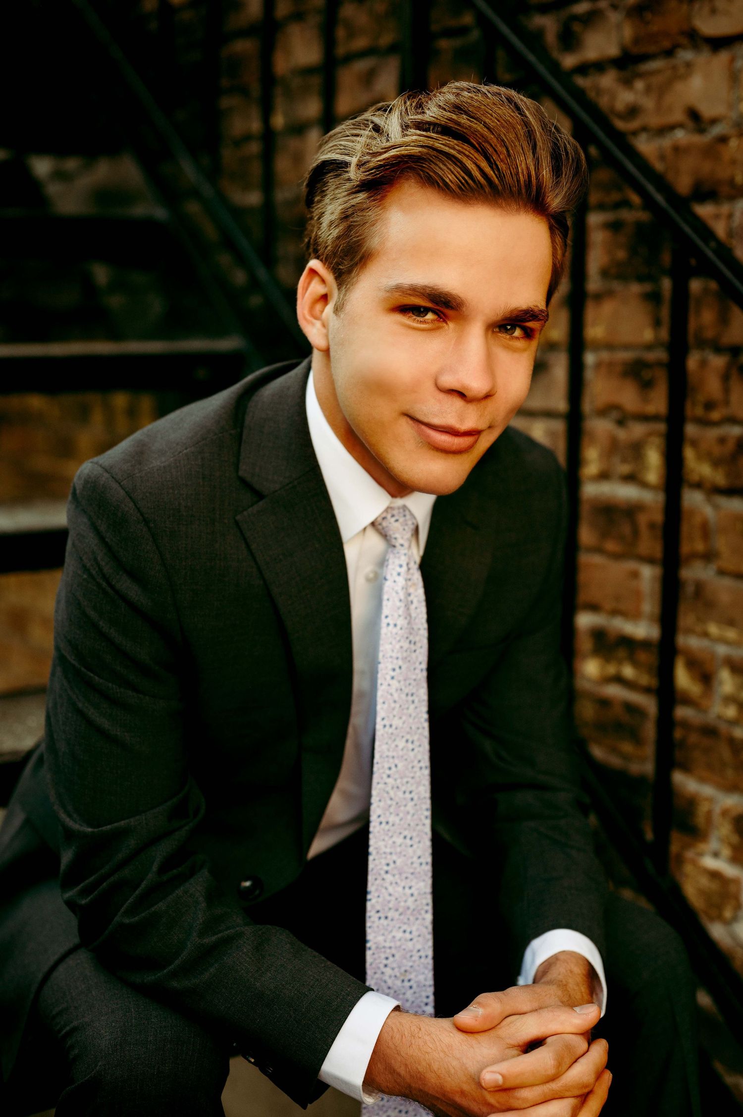 Headshot with city vibes in Houston