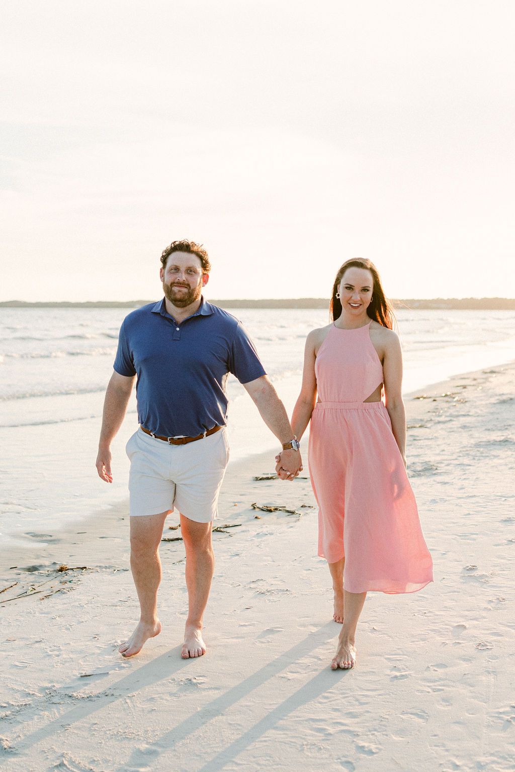 Picnic engagement session at Sea Pines Resort, Hilton Head Island