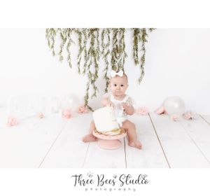 birthday cake smash photography