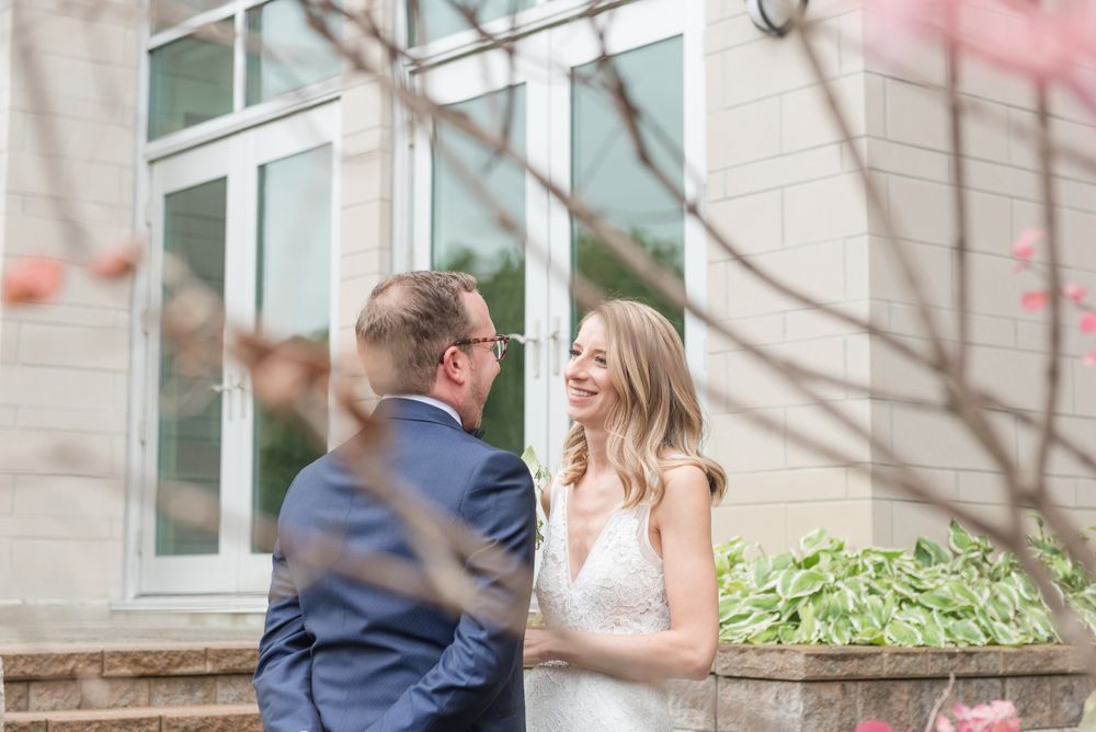 Wedding couple detail, romantic wedding portrait, candid wedding photo, intimate moment portrait, First Look Ottawa, Ottawa Photographer