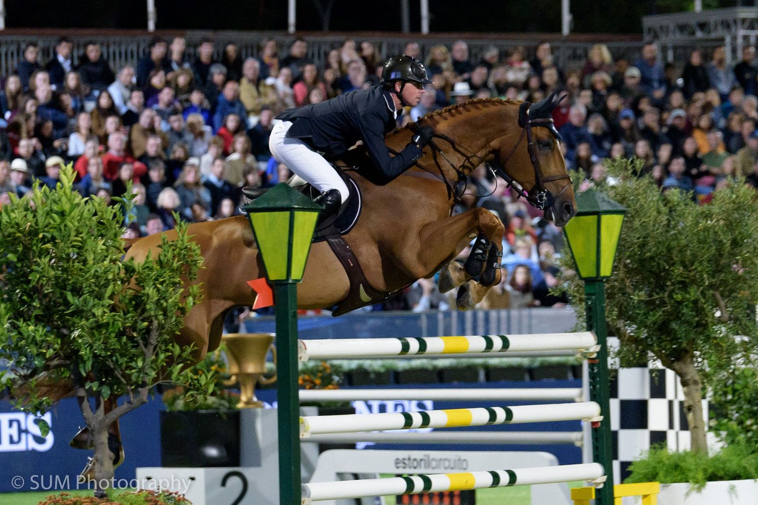 Longines Global Champions Tour,  Hipódromo Municipal Manuel Possolo em Cascais, evento hípico de saltos de obstáculos.