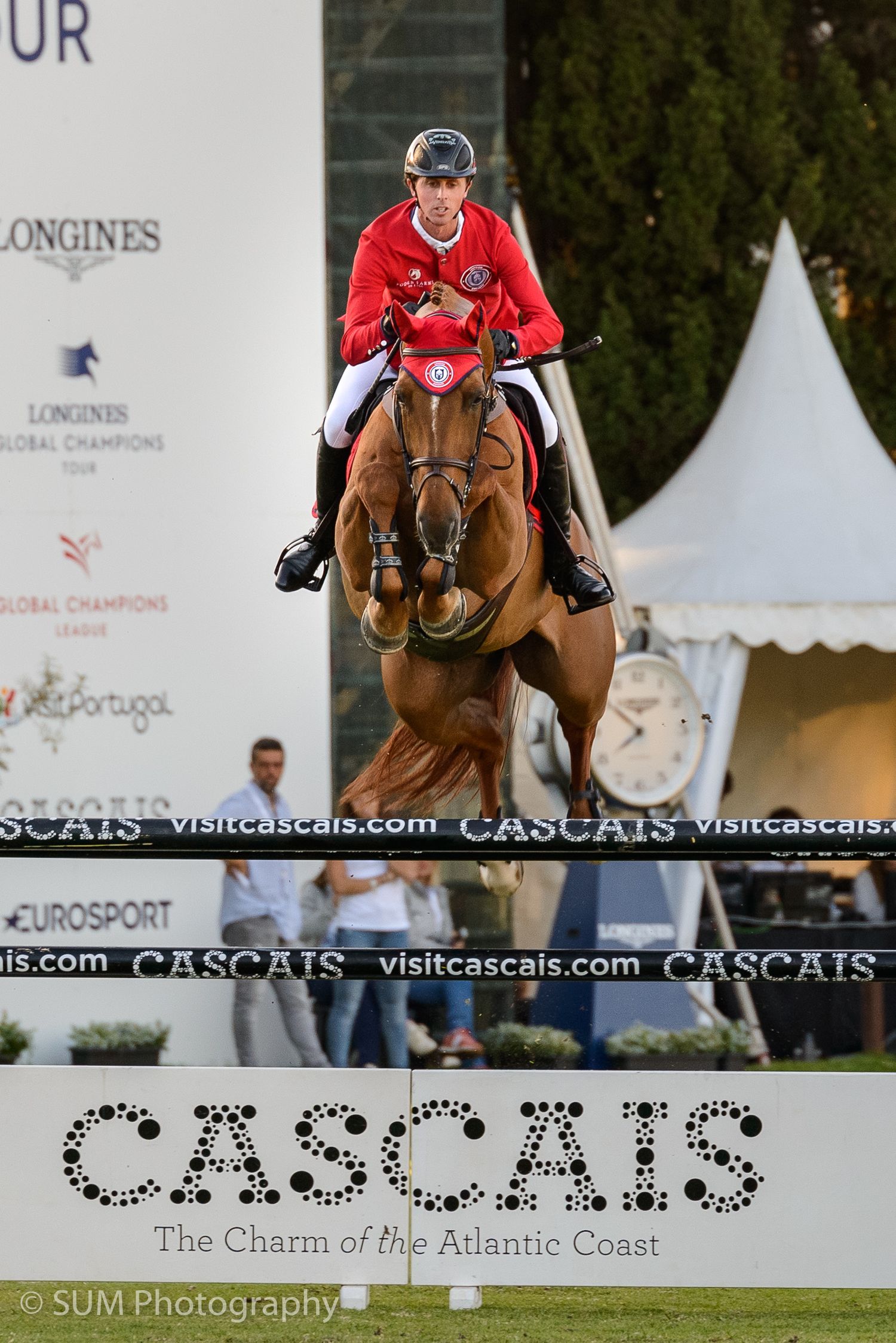 Longines Global Champions Tour,  Hipódromo Municipal Manuel Possolo em Cascais, evento hípico de saltos de obstáculos.