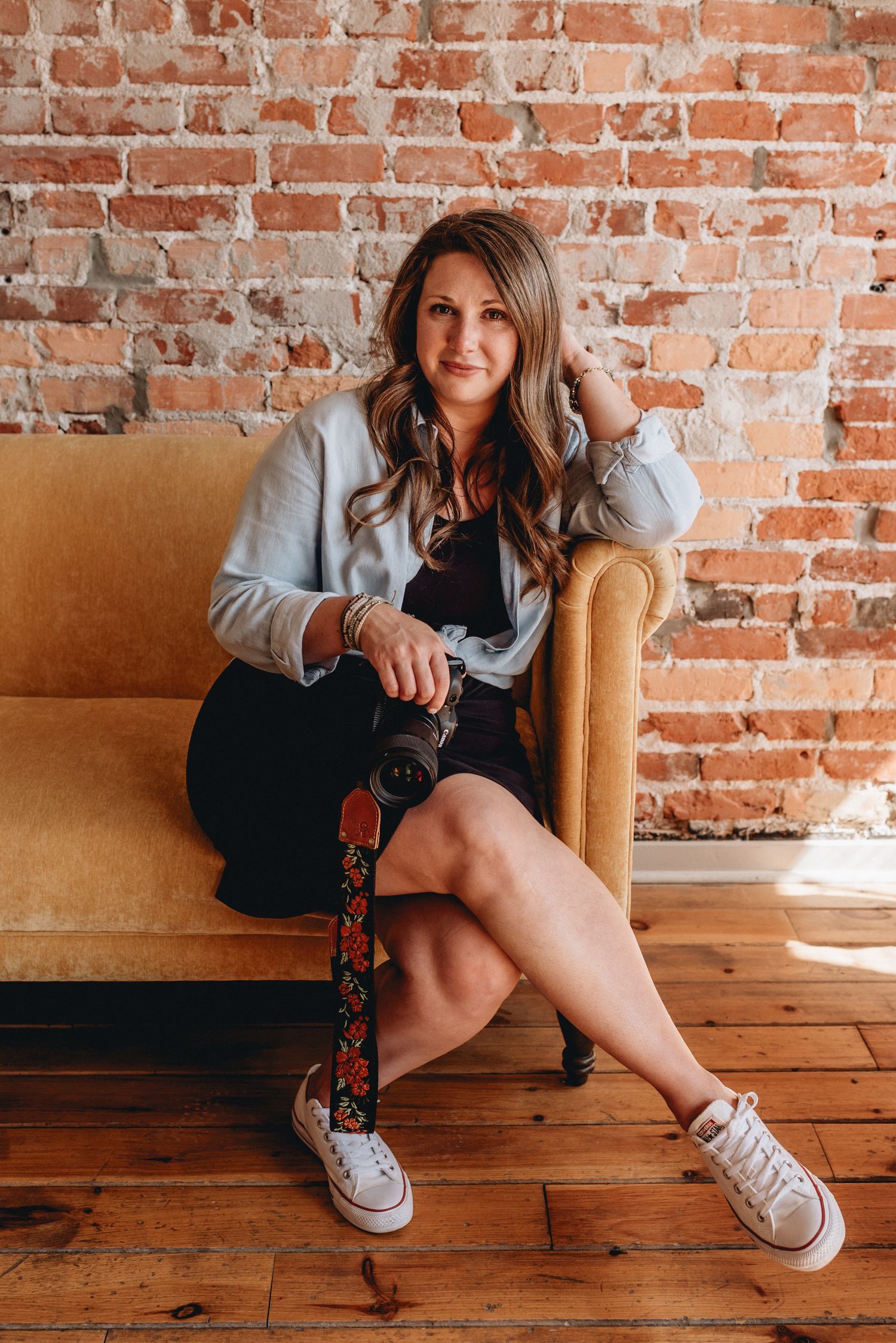 jess nicole photography jessica hubbard in downtown norfolk with camera