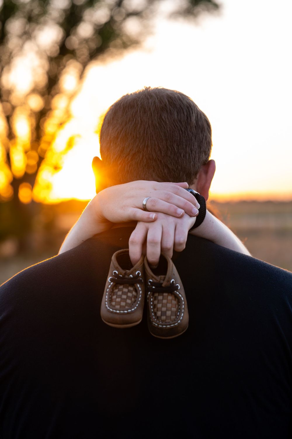 Couple expecting a baby boy
