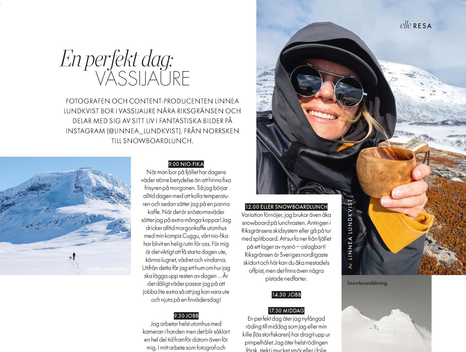 ELLE Sverige April 2022.