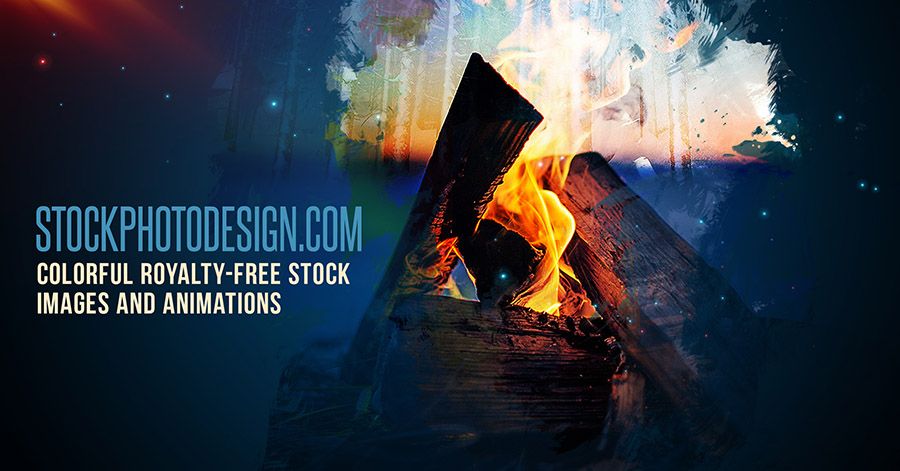 Stockphotodesign.com ad fire