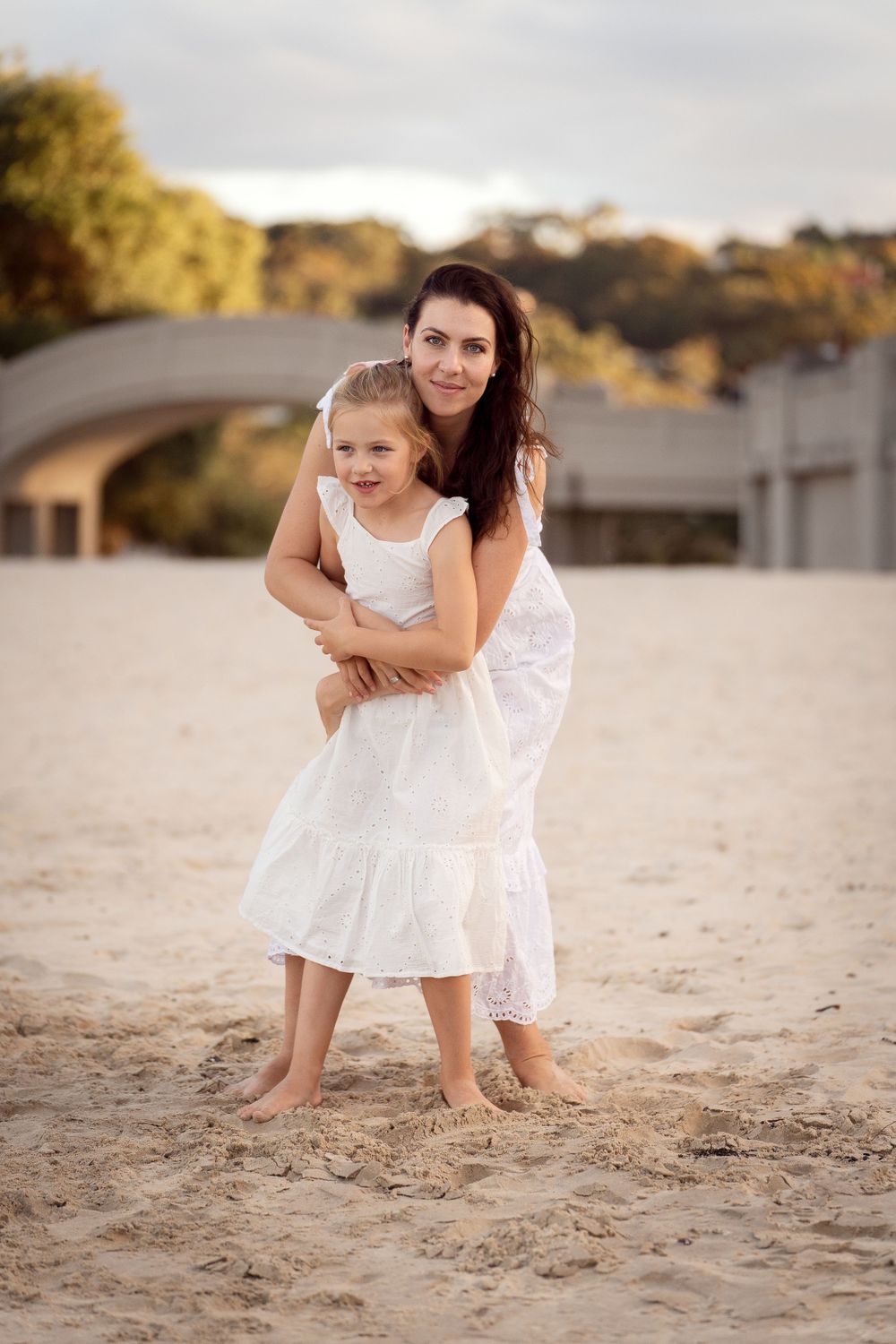 Balmoral Beach Mosman Mom and Daughter photoshoot