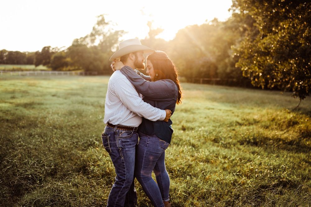 dark and moody engagement photographer in mckinney texas