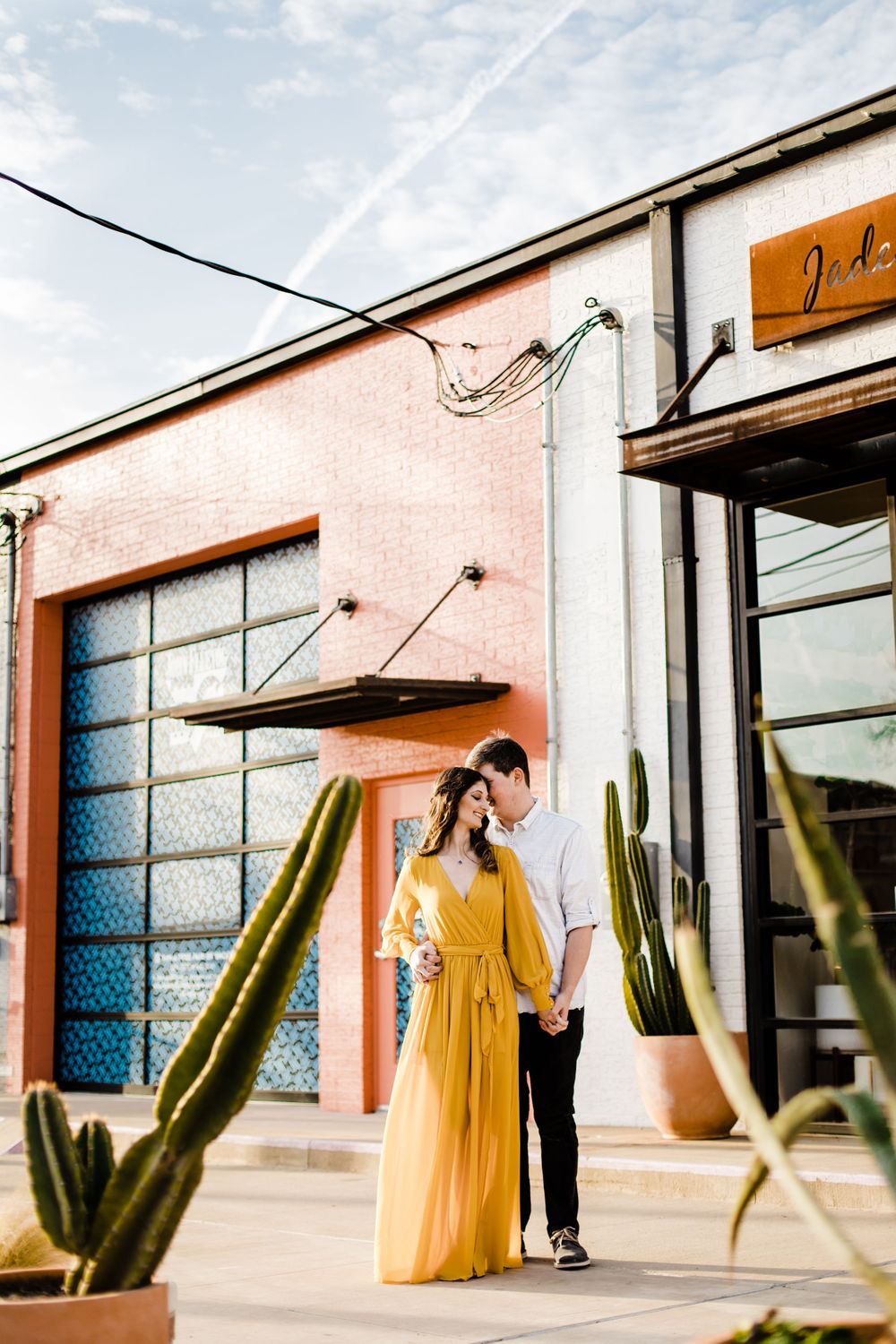 deep ellum engagement photos