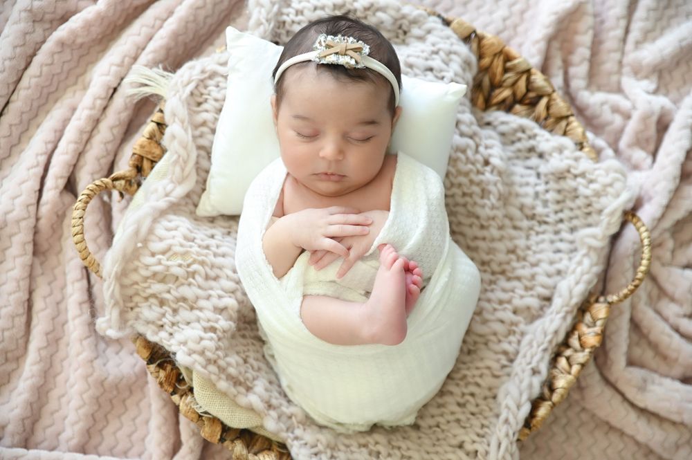 newborn baby girl