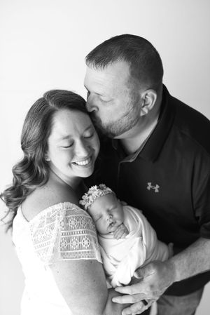 newborn family