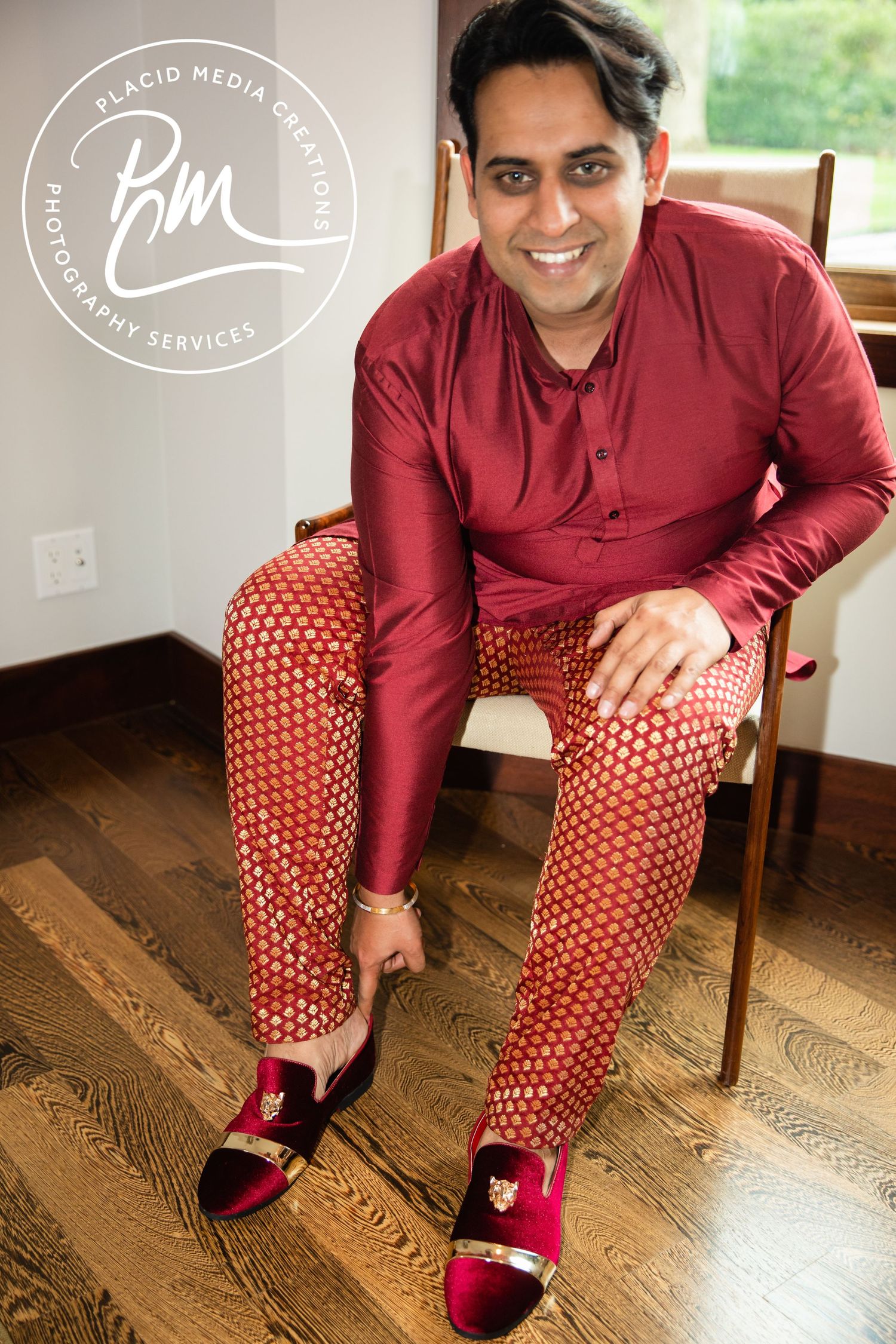 Groom Getting Ready Picture-Long Island Photographer _ Indian Wedding in New York