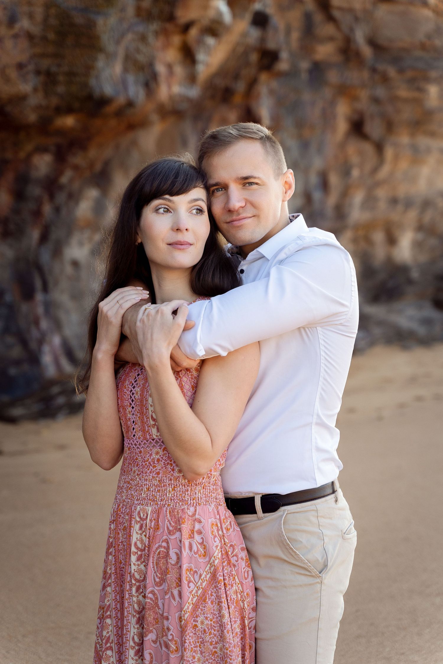 Turimetta beach engagement photoshoot