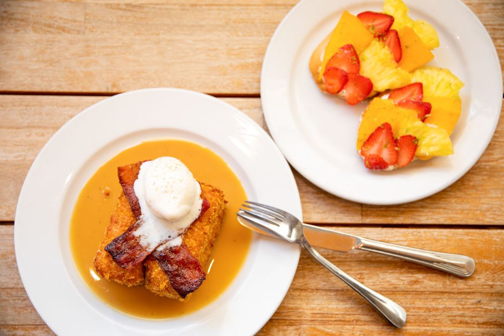 hawaii restaurant, pancake, breakfast