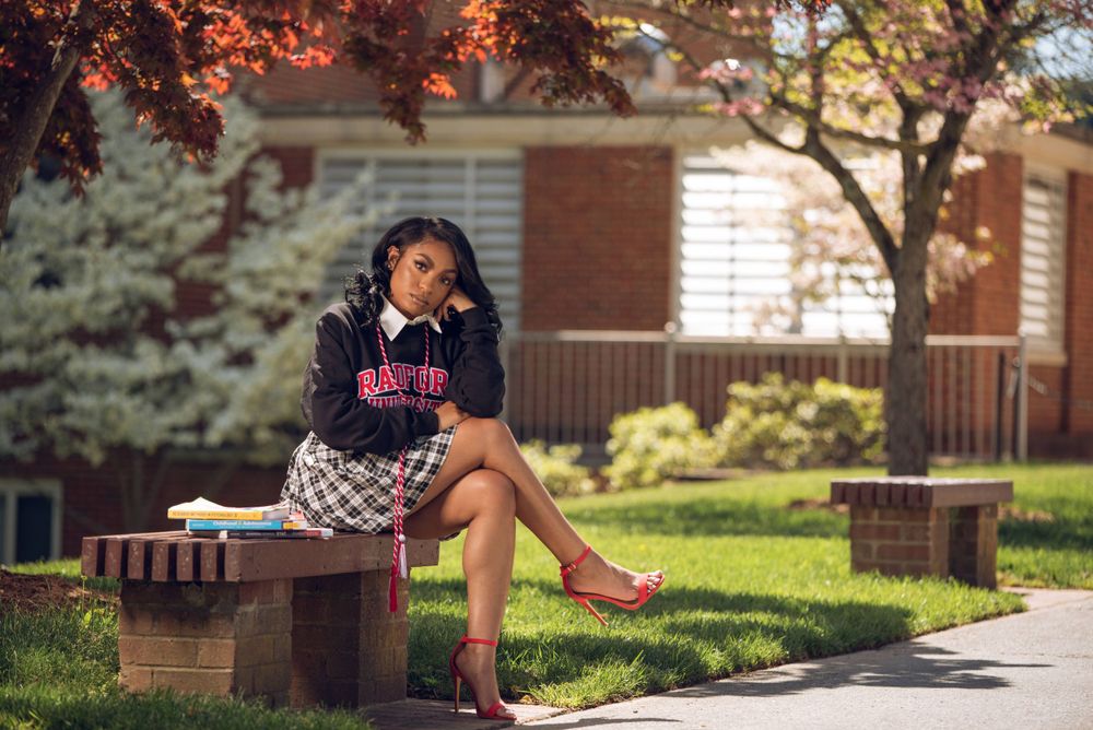 Classic Graduation Portrait – A polished, professional senior photo celebrating this major milestone.