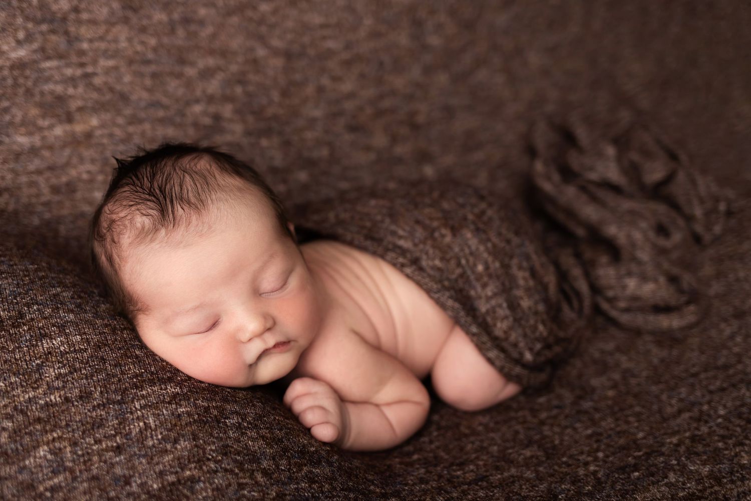 Newborn boy photo, taken by Jen Knightstep, Photographer