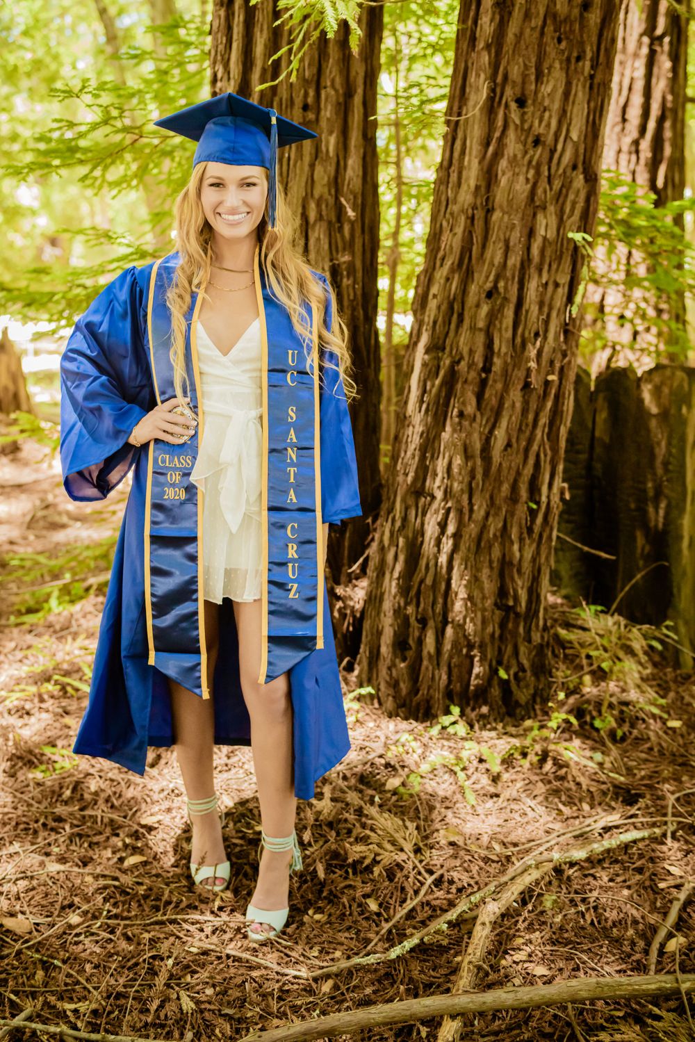 University of California Santa Cruz Graduate Celebrating Academic Success