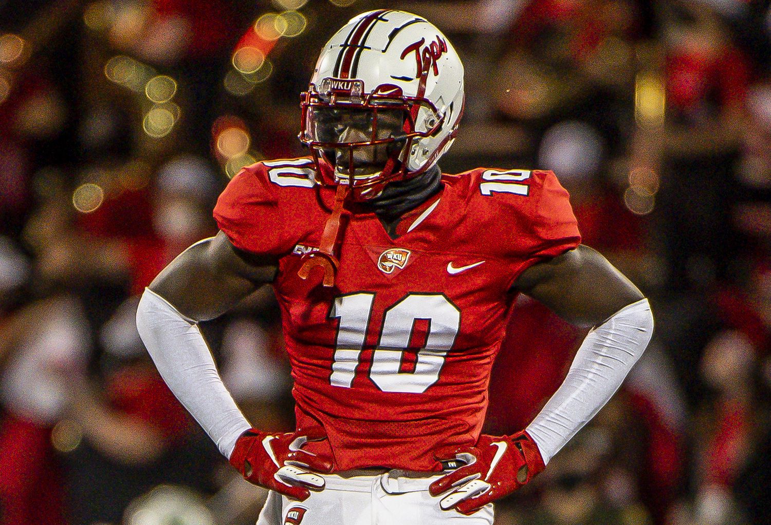 DeAngelo Malone action shot
