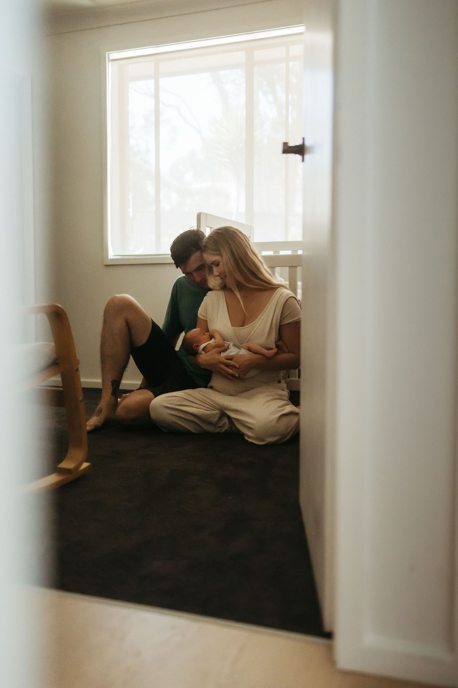 Mum Dad, Newborn Baby at Newborn Photoshoot in Lake Macquarie, Newcastle, Hunter Valley, New South Wales