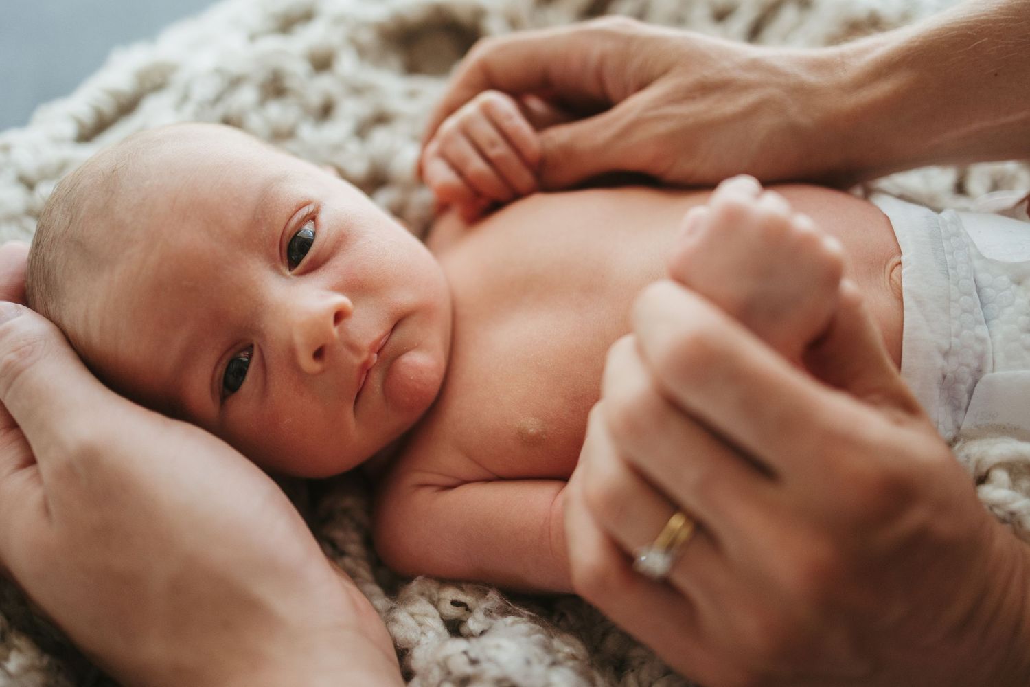 Newborn Baby at Newborn family Photoshoot in Lake Macquarie, Newcastle, Hunter Valley, New South Wales