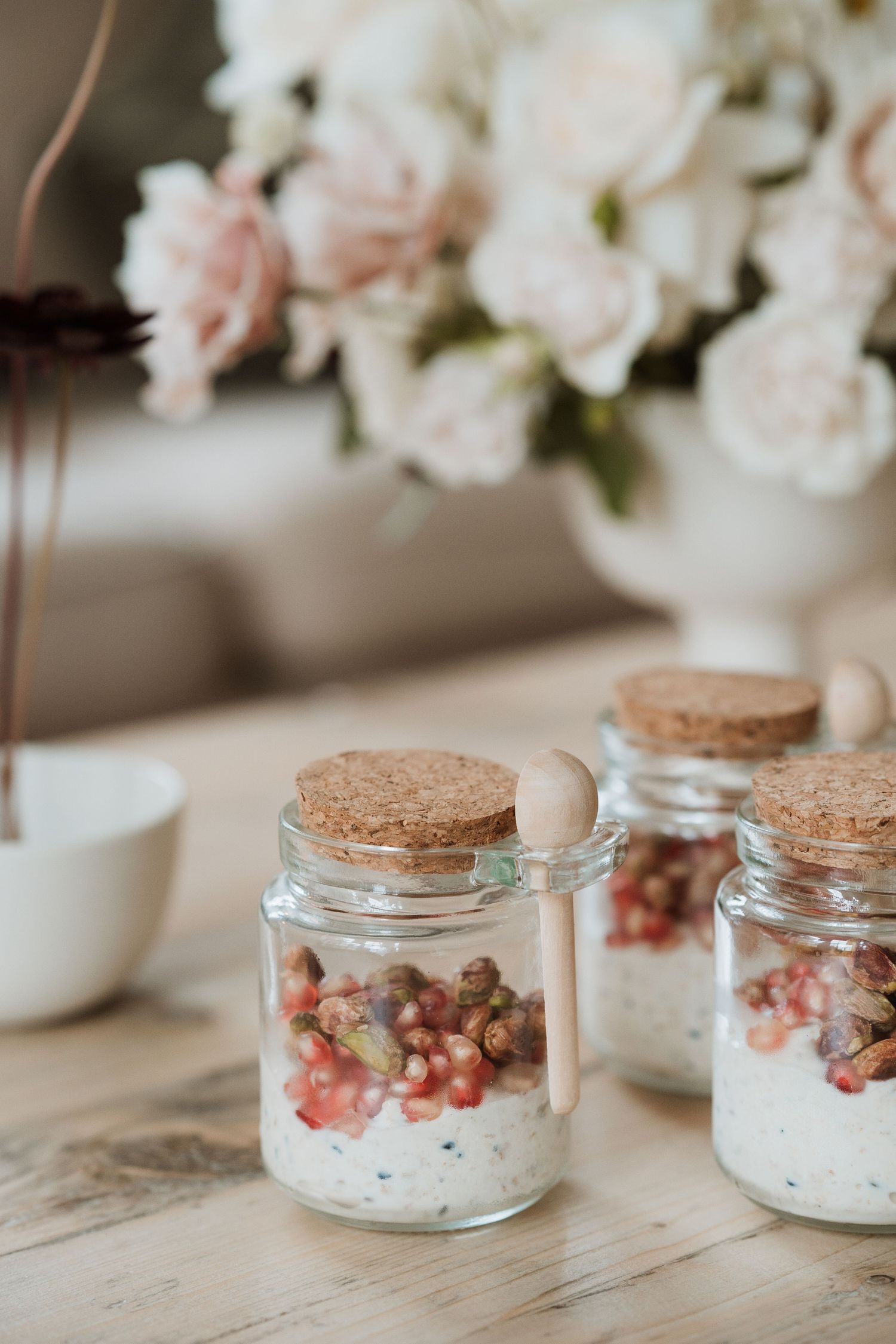 pomegranate seed porridge