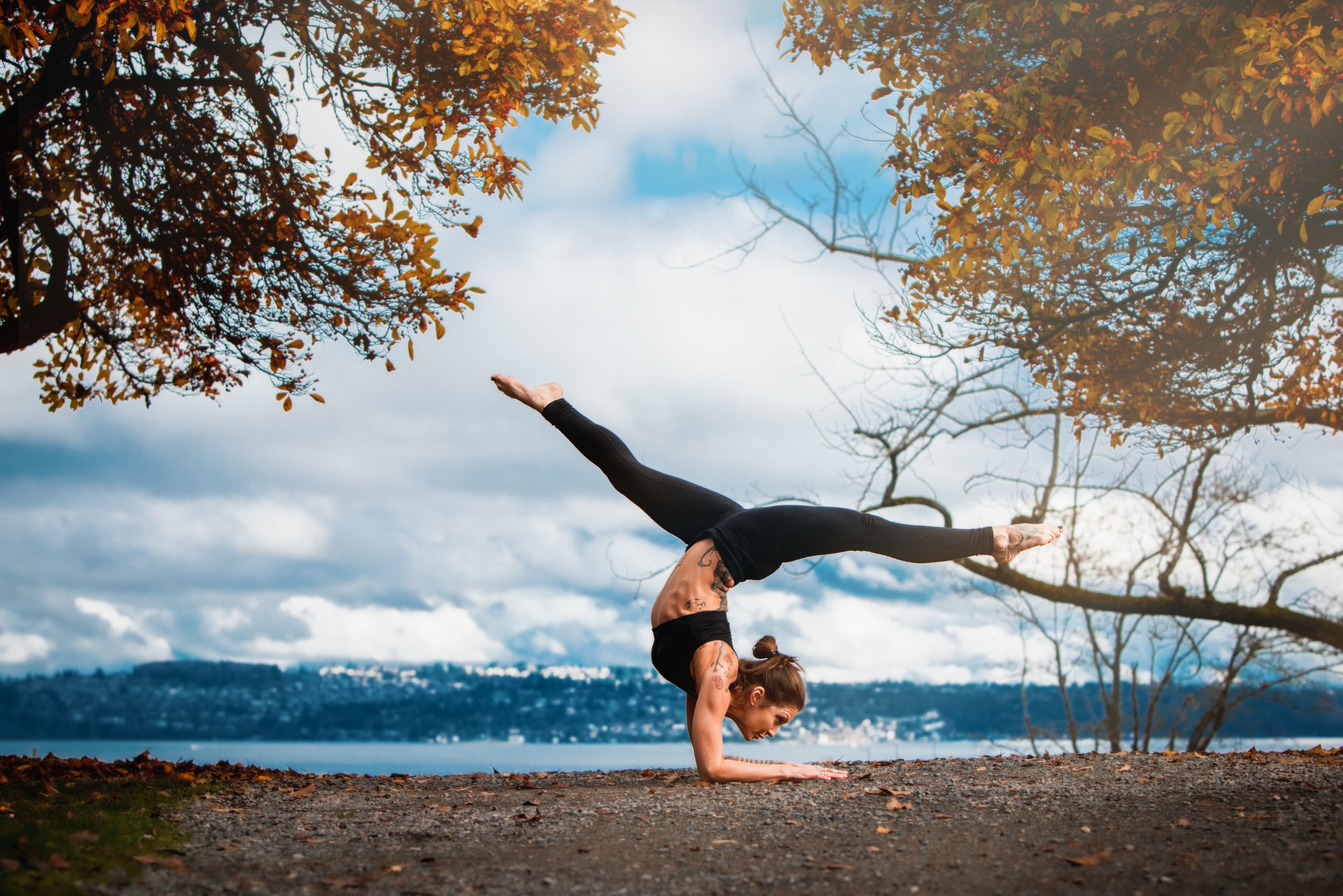 tattoo yoga badass