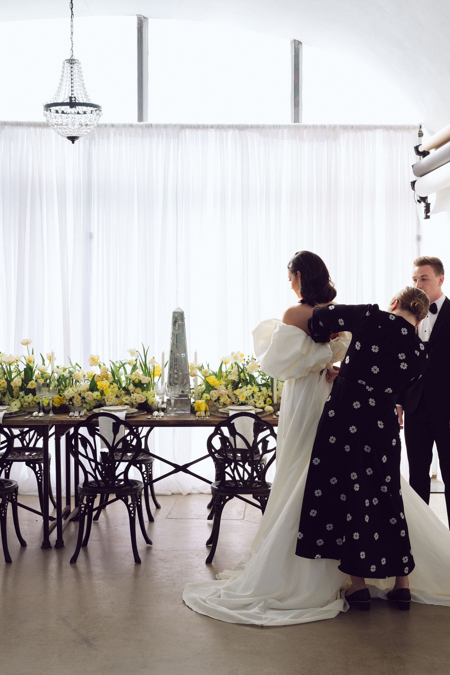 Spring Bridal Editorial with Festoon and Flourishes | Candace Sims Luxury Editorial Wedding Photographer