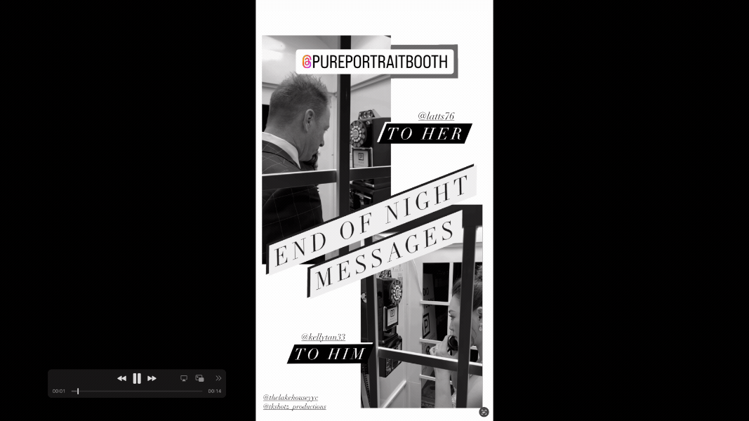 Wedding Audio Guestbook Photo booth
