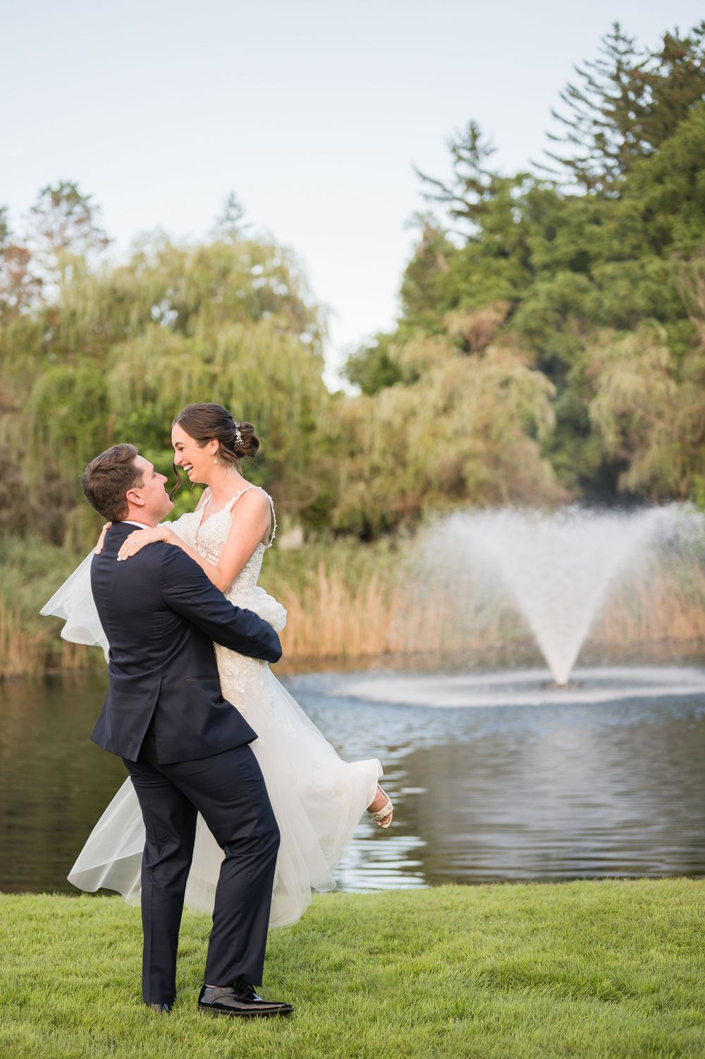 Tender moment. Flowerfield Celebrations. Luxury weddings Long island NY